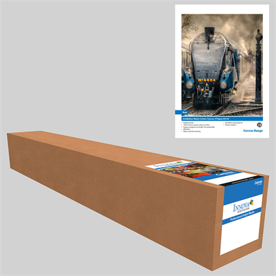 Exhibition Matte100% Cotton Canvas 370gsm 610mmX15M
