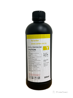 UV Ink Yellow 500ml